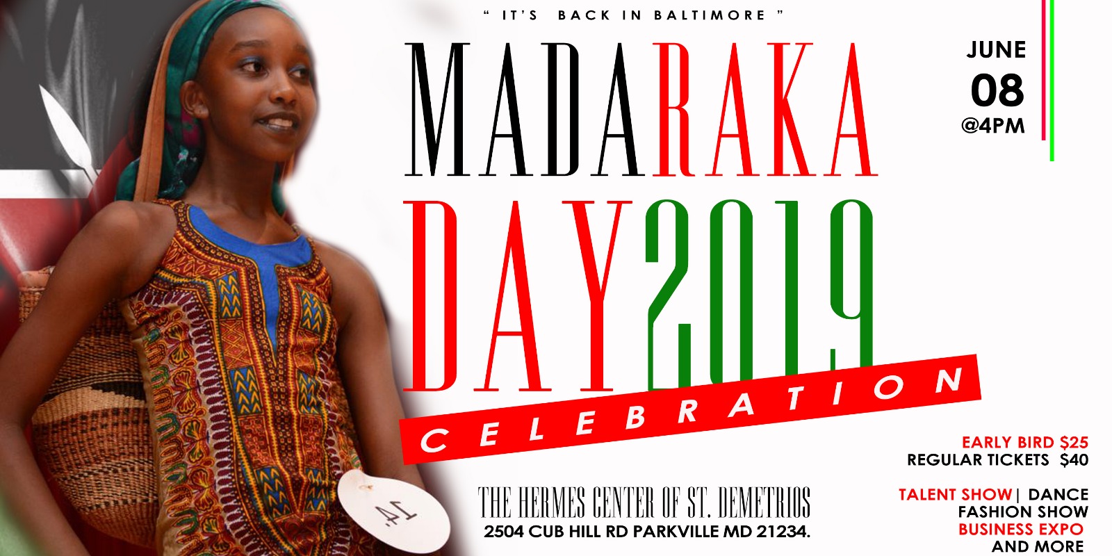 Madaraka Day Baltimore June 8th 2019