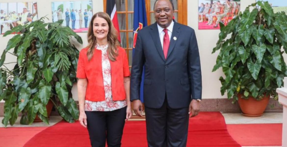 Kenyans on Twitter Send Message to Melinda Gates as She Meets Uhuru in Nairobi