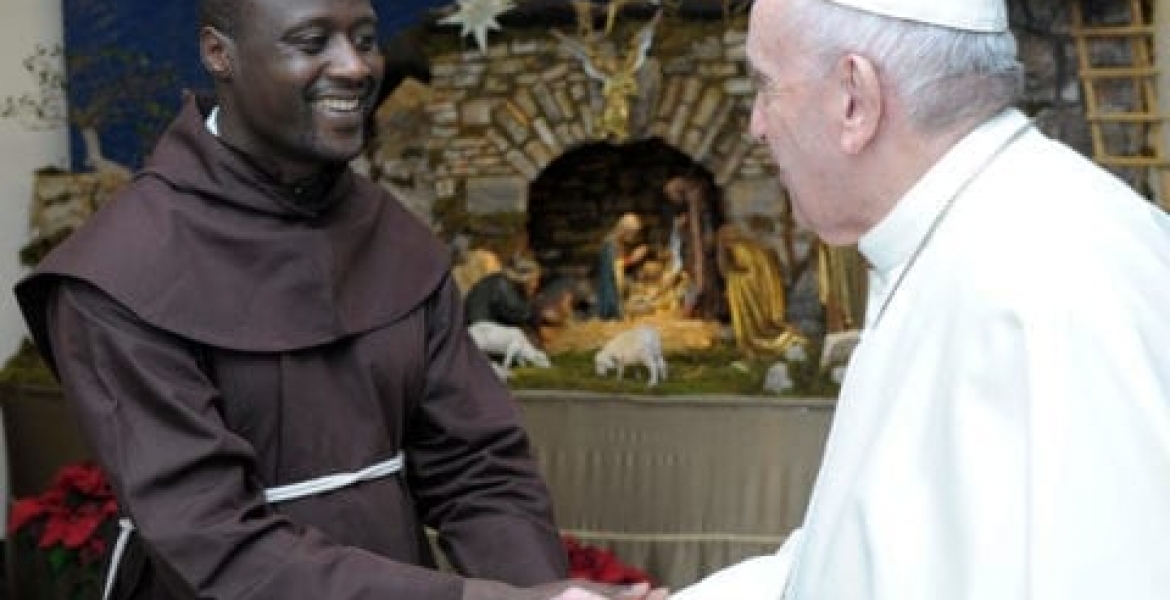 Award-Winning Kenyan Teacher Peter Tabichi Meets Pope Francis at The Vatican 