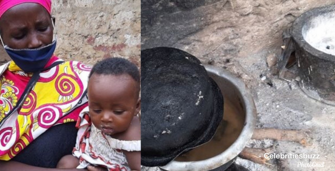 Kenyan Woman Who Boiled Stones for Her Starving Kids Gets 24-Hour Police Security After Huge Support from Well-Wishers 