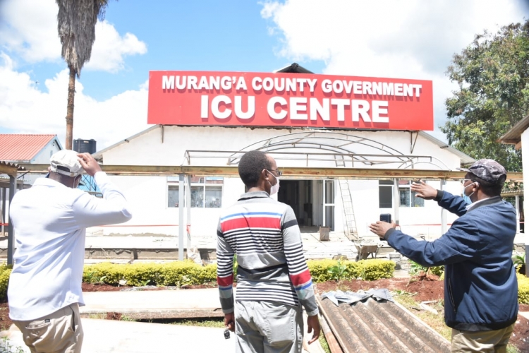 Murang’a Governor Mwangi wa Iria Builds 35-Bed Capacity ICU Facility in 21 Days [PHOTOS]
