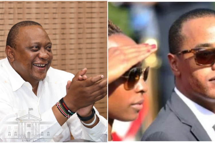 Uhuru’s Son, Jomo Welcomes Baby Boy, Names Him After the President