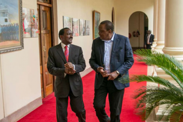 Kalonzo Hints at Joining Forces with Uhuru Ahead of 2022 Election