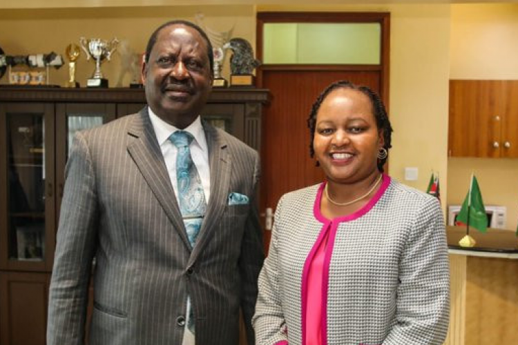 Raila Denies Holding Night Meeting with Impeached Governor Anne Waiguru