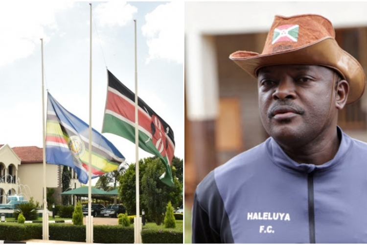 Uhuru Orders Kenyan, EAC Flags Flown at Half-Mast in Honor of Late Burundi President Nkurunziza
