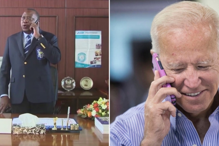 US President Biden Holds Second Phone Conversation with Uhuru Kenyatta  