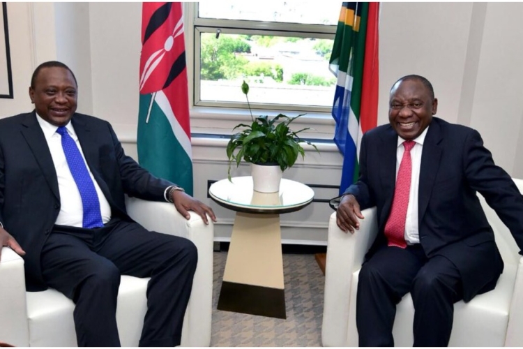 President Uhuru Heads to South Africa for a Three-Day State Visit