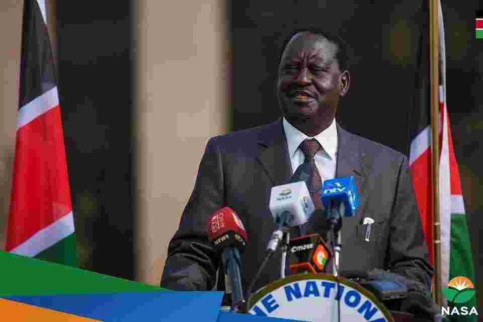 Raila Disowns Advert Asking NASA Supporters to Boycott Safaricom Products