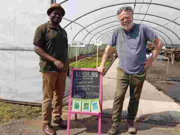 Meet Kenyan Man Who Grows "Managu" and Other Kenyan Traditional Veggies in the UK