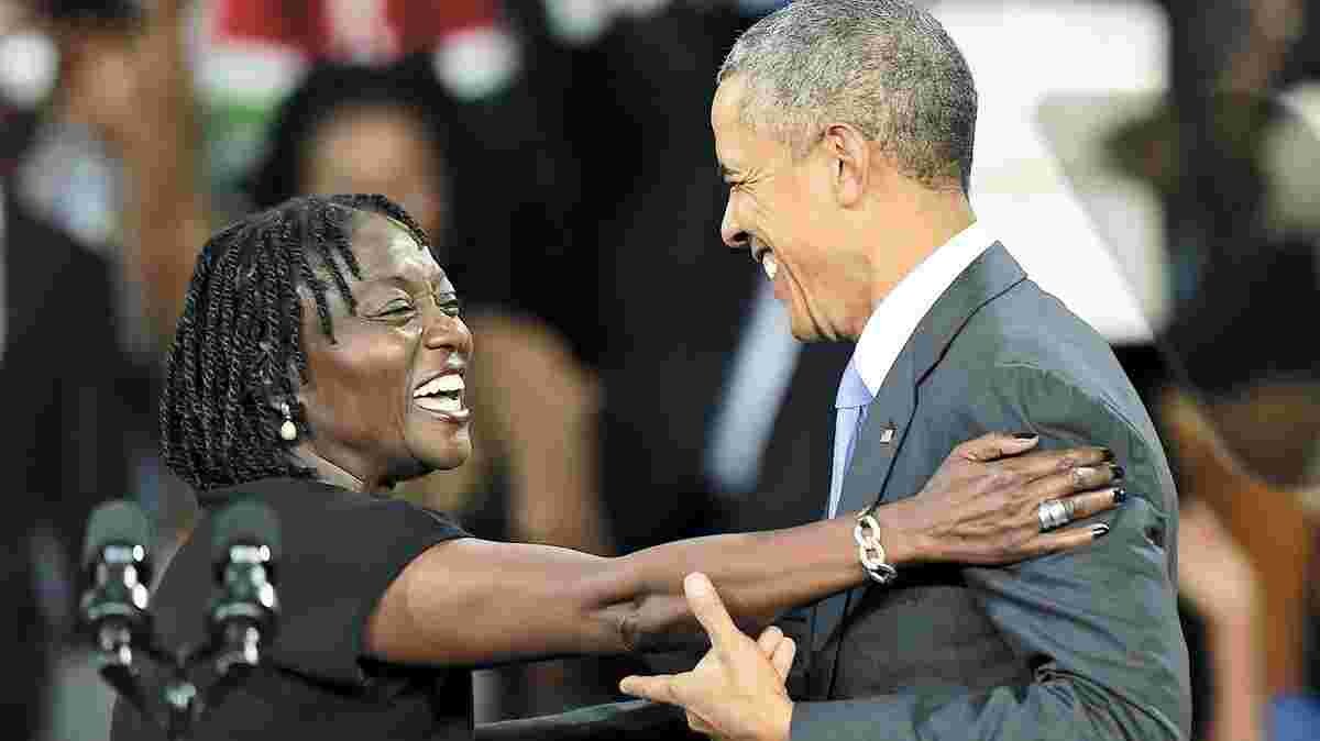 Auma Obama's Begging Comments About Kenyans Lands Her in Trouble with Online Users