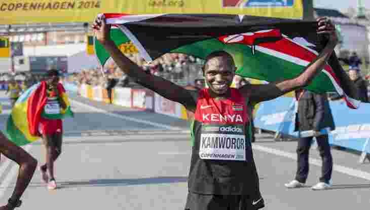 Kenya’s Geoffrey Kamworor Shatters World Half-Marathon Record