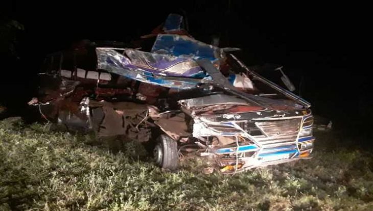 13 Killed as Nairobi-Bound Bus Collides with Trailer