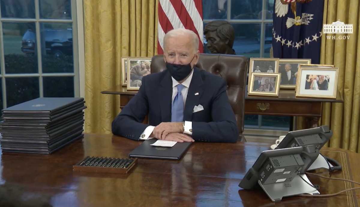 Joe Biden Signs Several Immigration-Related Executive Orders on His First Day in Office