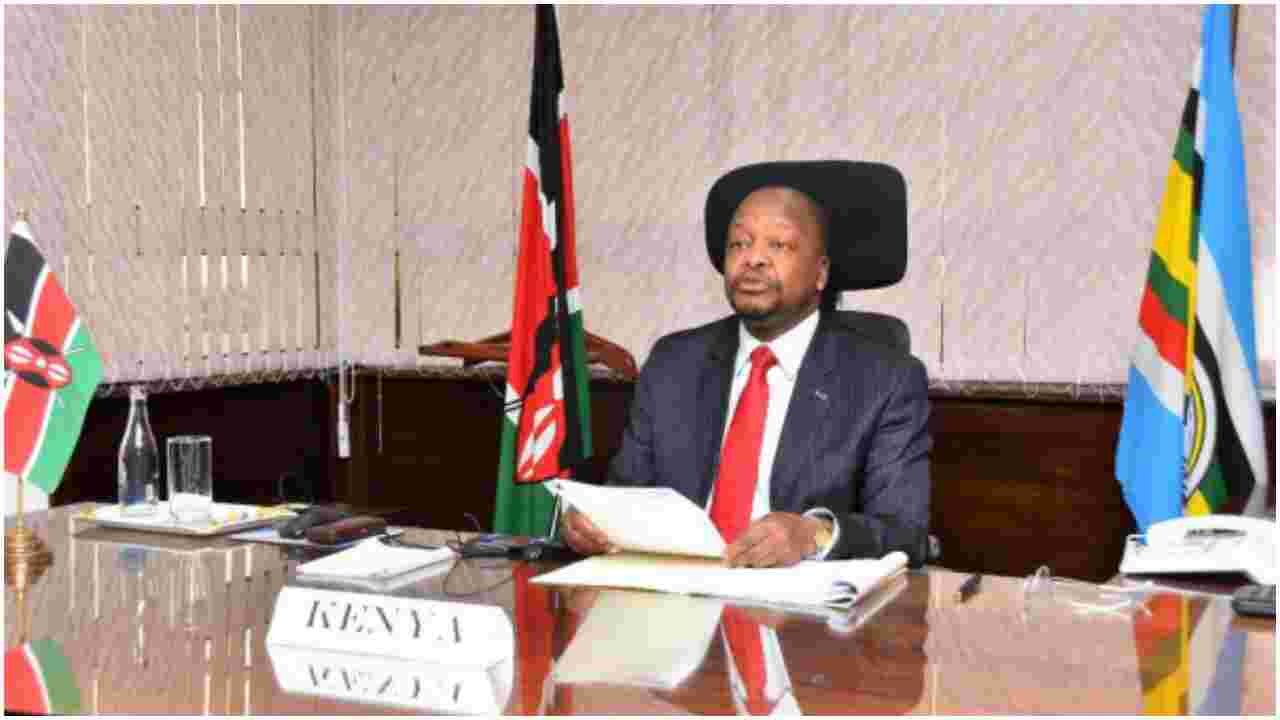 Hackers Intrude Health Cabinet Secretary Mutahi Kagwe's Virtual Meeting, Share Pornographic Content