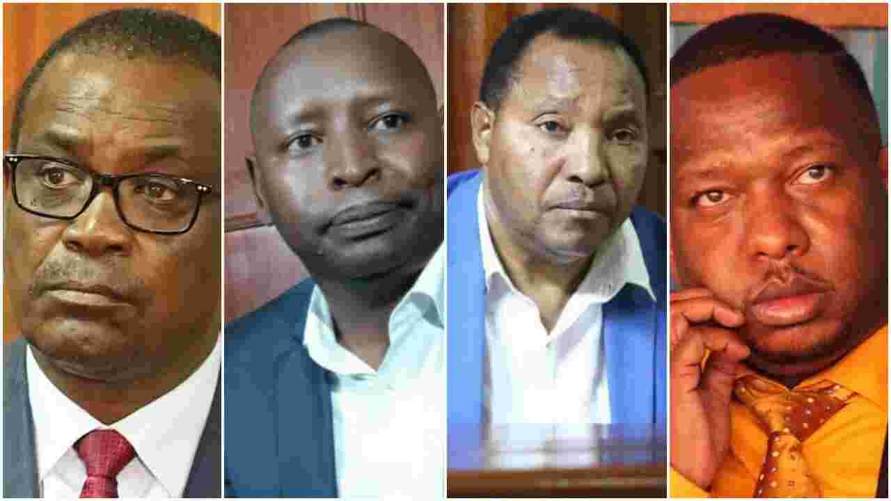 EACC Probing Sonko, Waititu, Kidero and Lenolkulal over Sh11.5 Billion Unexplained Wealth