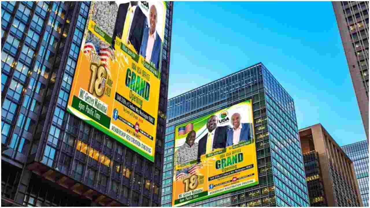 Ruto's United Democratic Alliance Party Opens Diaspora Office in the US