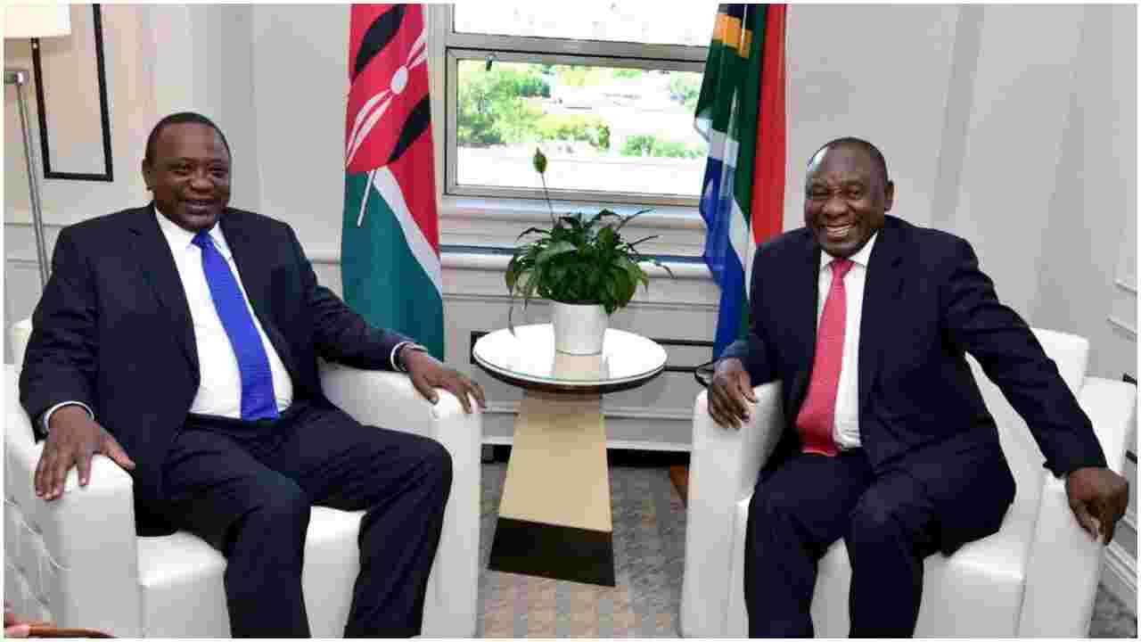 President Uhuru Heads to South Africa for a Three-Day State Visit