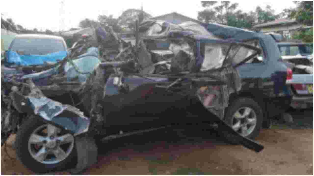 Four Family Members Killed in a Grisly Accident along Kajiado-Namanga Highway