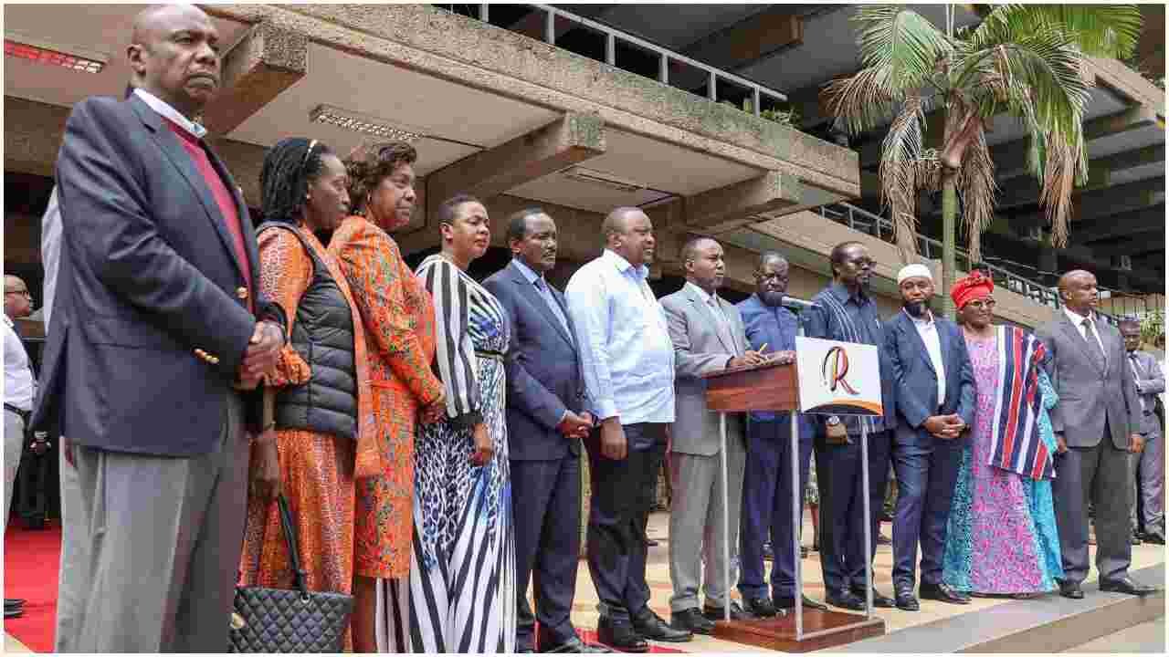 Uhuru Chairs Inaugural Azimio La Umoja-One Kenya Council Meeting
