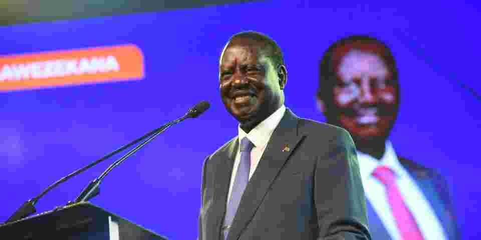 Raila Pledges to Ban Mitumba Clothes If Elected President