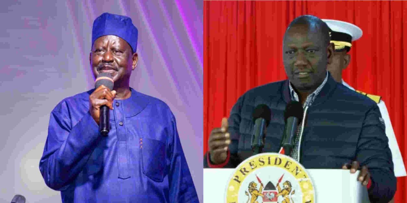 President Ruto Tells Off Raila for Opposing Proposal to Increase Pension Contributions