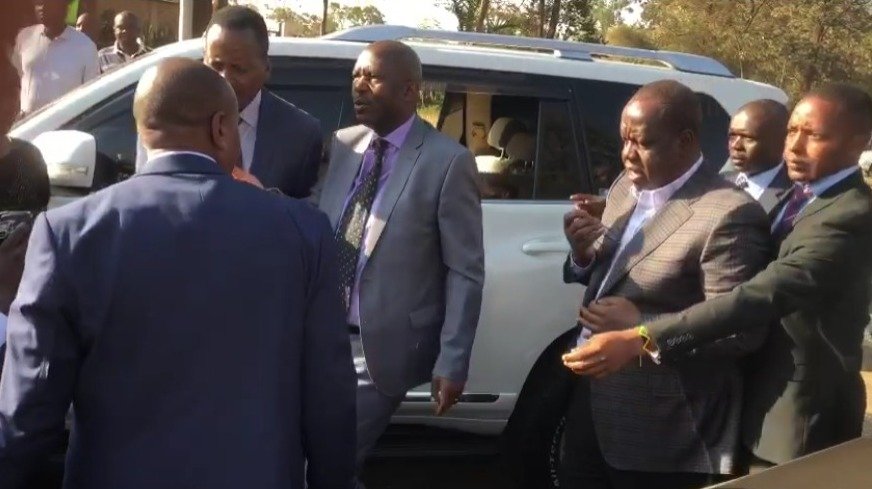 Matiang’i Leaves DCI Headquarters After Six Hours of Grilling