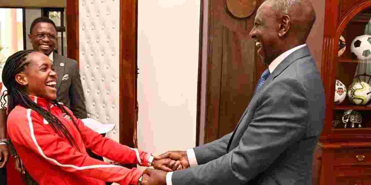 President Ruto Hosts Omanyala, Kipyegon for Breakfast at State House