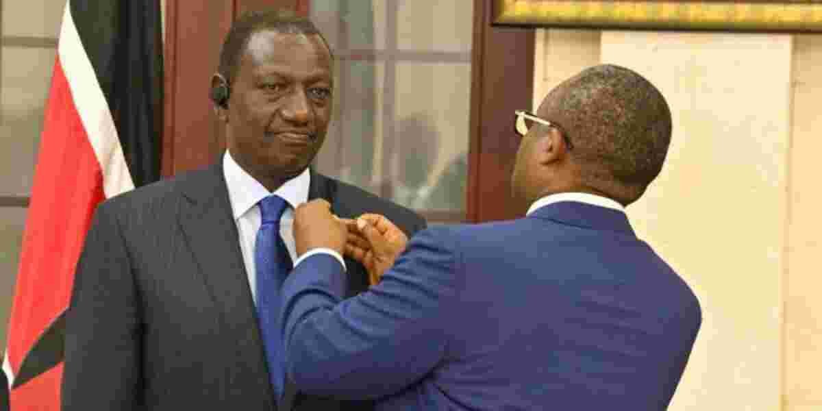 Ruto Awarded Another Top Honor in Guinea Bissau