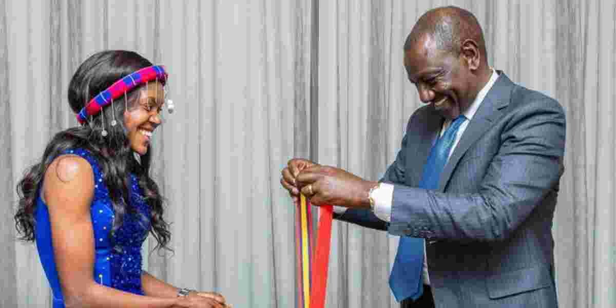 Kenyan Olympians Kipyegon and Chebet Honoured at Prestigious Golden Plate Awards