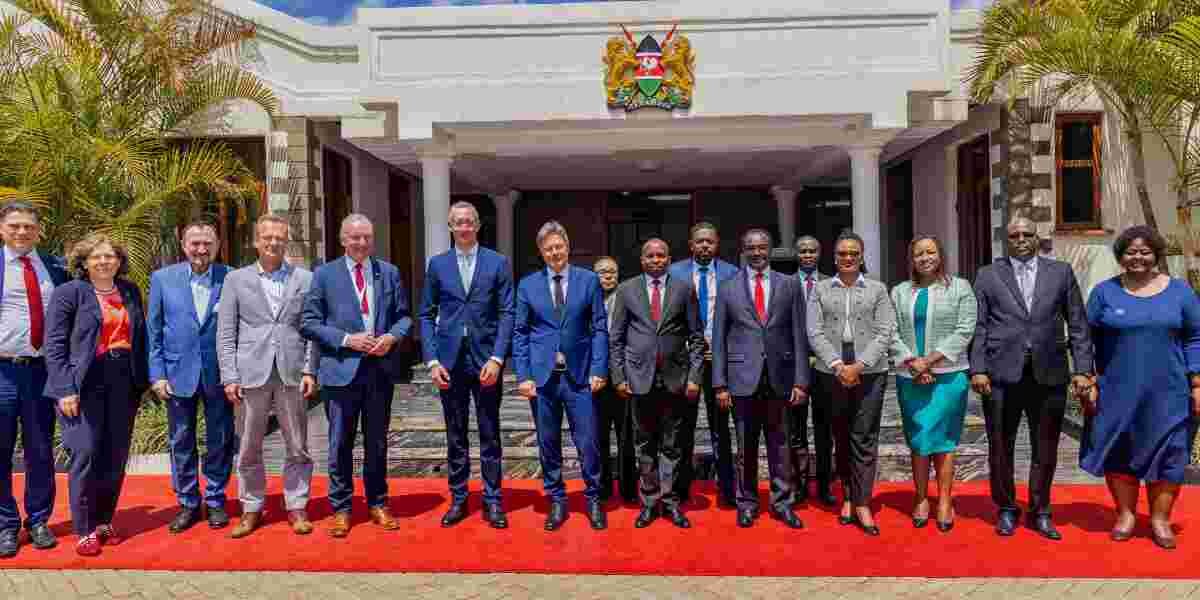 German Vice Chancellor Meets Kindiki at His Karen Residence