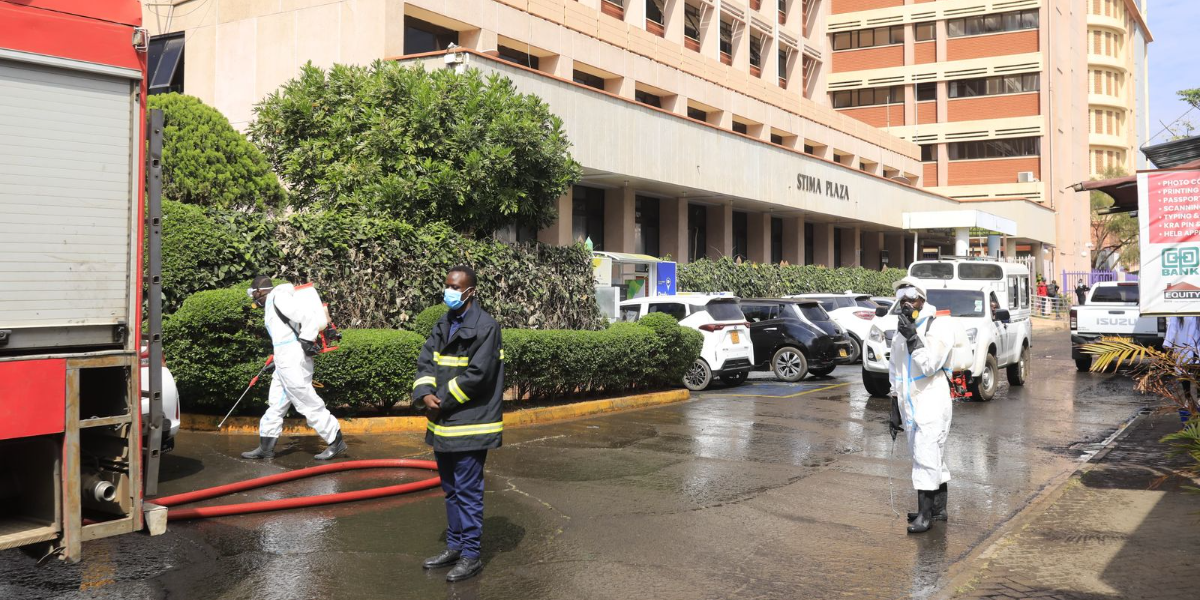 Nairobi Green Army Conducts Cleanup Operation at Stima Plaza Following Illegal Dumping