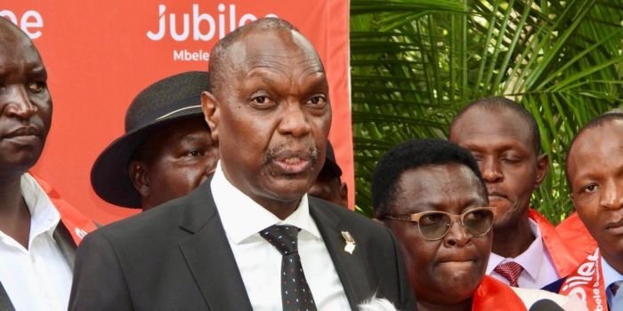 Jeremiah Kioni Says Jubilee Messaging Will Now Be Centralised After Uhuru Warning