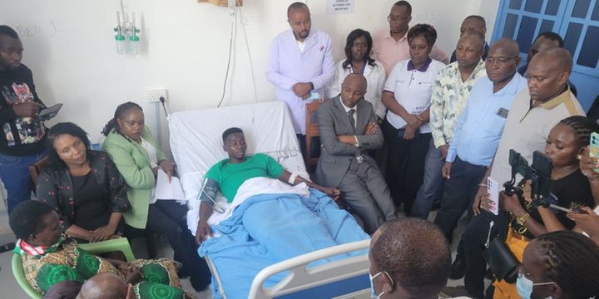 79-Hour Tree Hug Leaves Jimmy Irungu Hospitalized With Kidney Failure