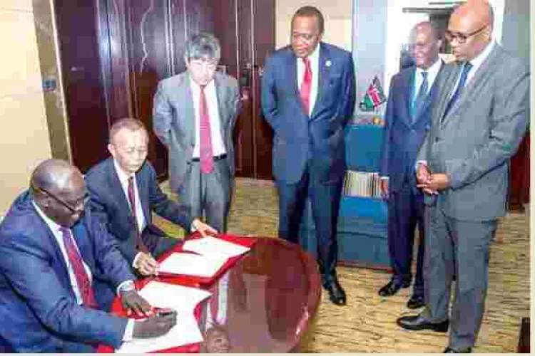 President Uhuru Secures Sh359 Billion from China for Standard Gauge Railway Extension to Kisumu