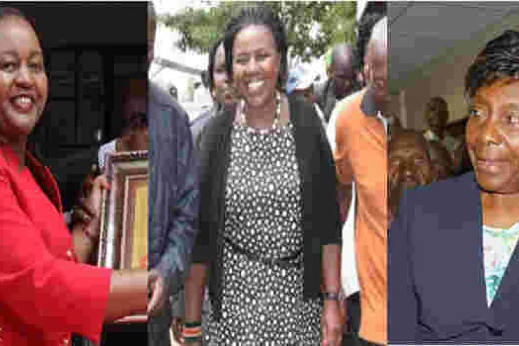 Laboso, Waiguru, Ngilu Make History as Kenya’s First Elected Female Governors