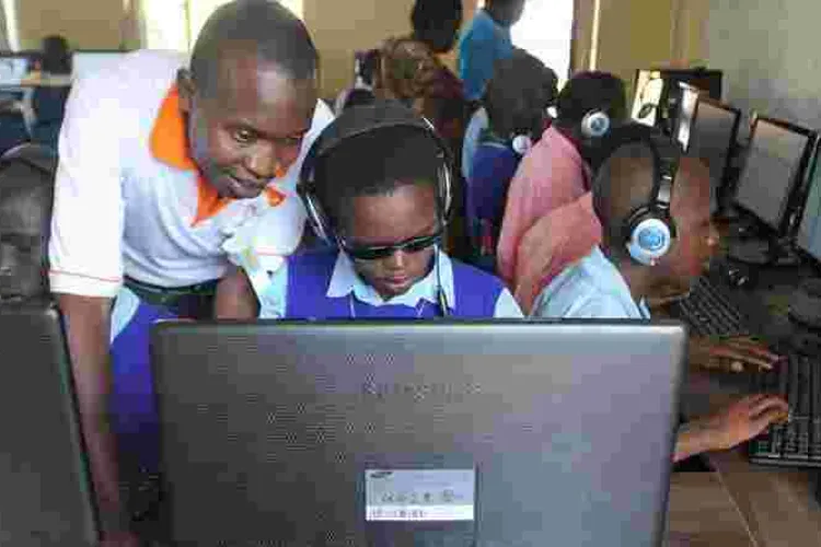 Microsoft Launches Computer Lab for Blind Students in Mombasa