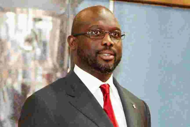 Former Football Great George Weah Leads in the Race for Liberian President