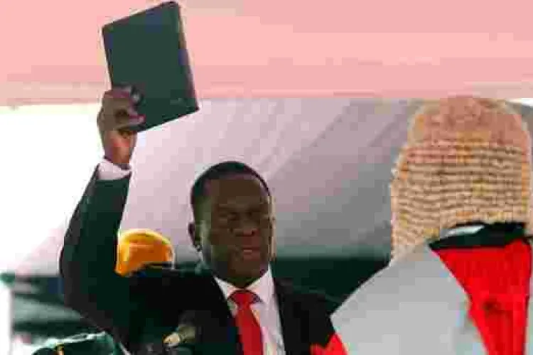 Emmerson Mnangagwa Sworn-in as New Zimbabwe President