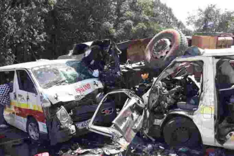 20 Feared Dead in a Multiple Car Accident at Sachangwan Blackspot in Nakuru