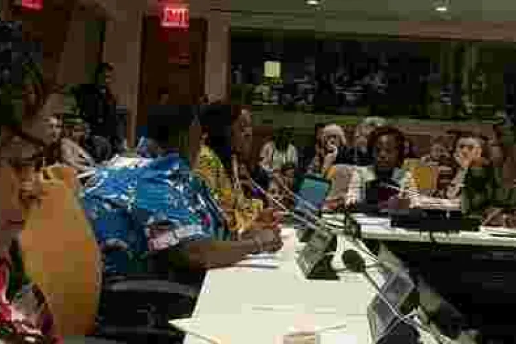 Activists Protest at UN Headquarters in New York Over Systemic Denial of Visas to Women by US Embassies