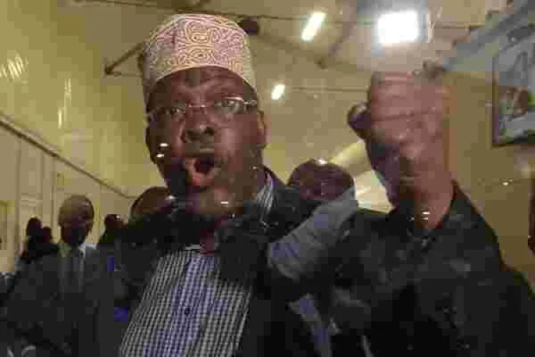 Drama at JKIA as Miguna Miguna Resists Second Deportation