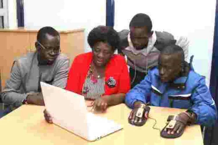 Two Kenyan Students Feted in the US for Developing a Customized Computer Mouse for Disabled 