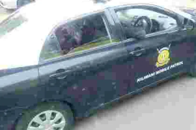 Girl Claiming to be President Uhuru's Unknown Daughter Driven Away by Police Officers