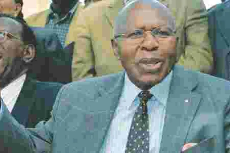 Former Cabinet Minister Simeon Nyachae Suffers Stroke, Flown to South Africa for Treatment