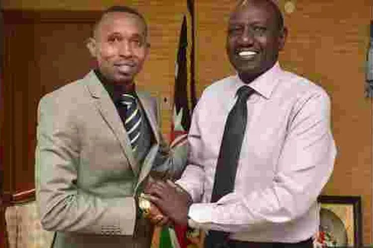 Nyali MP 'Moha Jicho Pevu' Meets Deputy President William Ruto, But Kenyans Are Unimpressed 