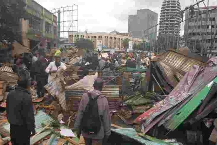 Nairobi's Popular Maasai Curio Market Demolished 