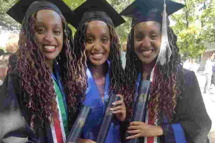 Kenya's Moipei Triplets Graduate with First Class Honors at St Mary's University in Texas 