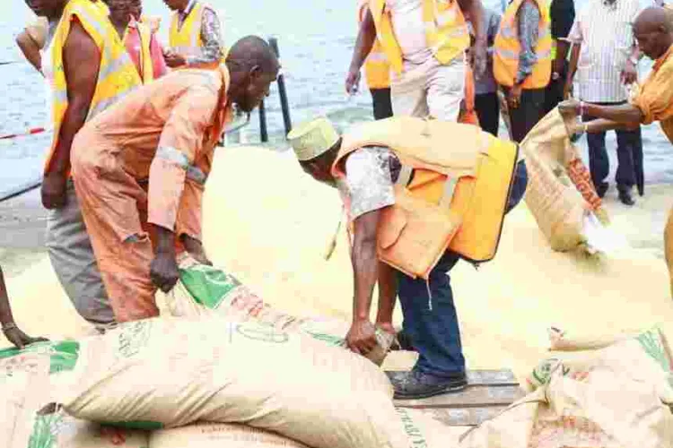 Government Disposes 400 Tonnes of Contraband Sugar into the Indian Ocean 