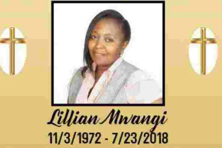 Death Announcement for Lillian Mwangi
