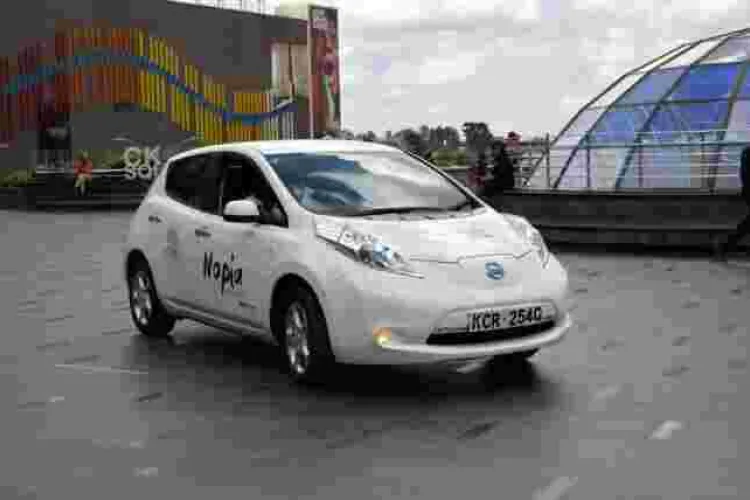 East Africa's First Ever Full Electric Cab, Nopia Ride Launched in Nairobi
